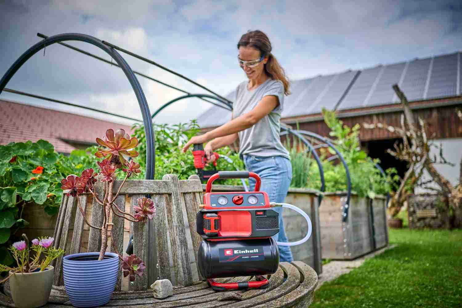 Produktvorstellung Mobiler Akku-Kompressor von Einhell - Ansaugleistung von 75 Liter pro Minute - News, Bild 1