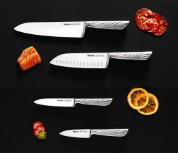 Marke: Tefal Neue Messerkollektion von Tefal - 22°-Schneidewinkel und wellenförmiger Griff, Bild 1 Haushaltsgeräte Neue Messerkollektion von Tefal - 22°-Schneidewinkel und wellenförmiger Griff - News, Bild 1