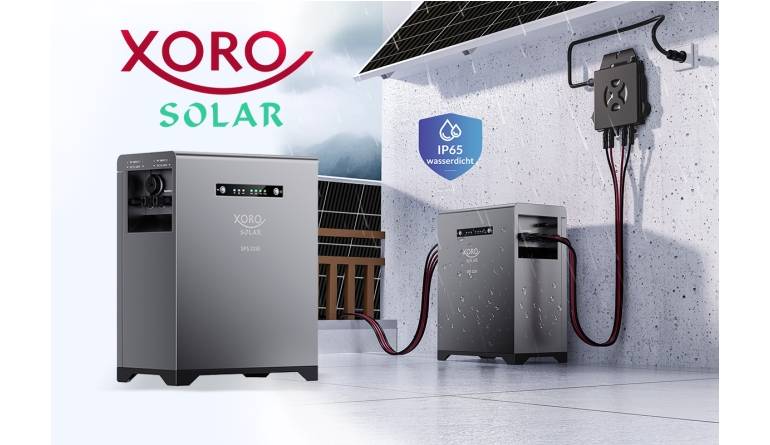 Produktvorstellung Kompakter Solarstromspeicher Xoro Solar SPS 2155 für Balkon-Solaranlagen  - News, Bild 1