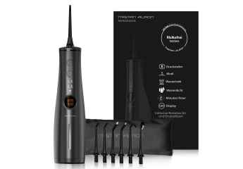 Munddusche für gründliche Zahnreinigung: Tristan Auron F5039 ProJet, Bild 1 Munddusche Tristan Auron F5039 ProJet im Test, Bild 1